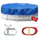 $67 22 Ft Round Heavy Duty Winter Pool Cover,for 1