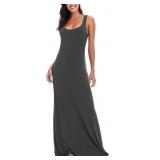 Women's Sexy Tank Top Maxi Long Dress Casua