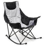 $80 SUNNYFEEL Oversized Rocking Camping Chair, Ful