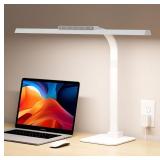 LED Desk Lamp with Base, 24W Brightness Touch Cont