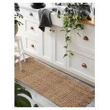 $67 Hausattire Hand Woven Jute Runner Area Rug 2.5