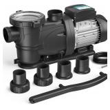 $245 In/Above Ground Pool Pump, Self Primming High