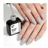 Gel Nail Polish Grey Color Salon Quality