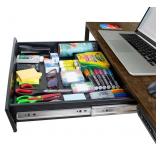 $80 Large 23.6 Inch Under Desk Drawer Slide Out, P
