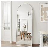 Floor Full Length Mirror, 56'x20' Arched
