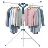 JAUREE Tripod Clothes Drying Rack Folding Indoor,