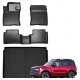 $100 Floor Mats for 2021-2024 2025 2026 Ford Bronc
