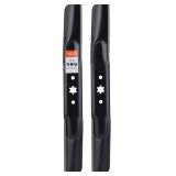 Hipa 2-Pack 942-04308 High Lift Mower Blades 6 Poi