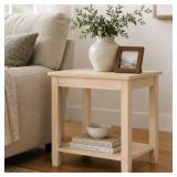 $100 Solano Unfinished Accent Table