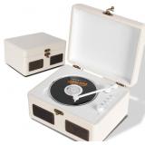 RetroBeat Time Vintage Portable Music Box   CD wit