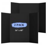 2 Pack 36' x 48' Trifold Poster Board