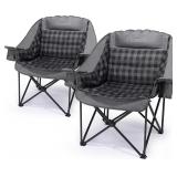 $120 Camping Chairs for Adults 2 Pack Heavy Duty P