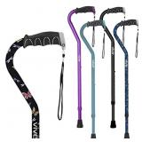 Vive Offset Cane, Black Butterfly