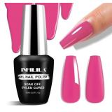 Pink Gel Nail Polish, 15ml 0.51oz One