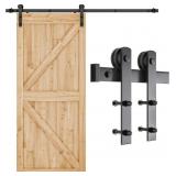 6.6FT Barn Door Hardware kit, Barn D