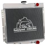 $179 3 Row Aluminum Radiator For 1967 1968 1969 Fo