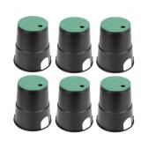6 Pcs Electrical Splice Box, 6' Diameter Undergrou