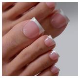 Press On Toenails - Lamp-Curable Sharp Sq