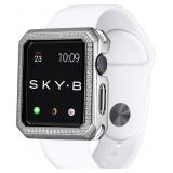 SKYB Deco Halo Silver Protective Jewelry Case for
