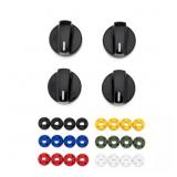 Universal Gas and Electric Range Black Knob Kit (4