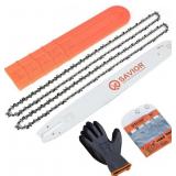 Savior 20 Inch Chainsaw Bar with Chain Combo for L