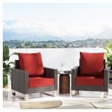 $160 Outdoor Olefin Water-Resistant Deep Seat Cush
