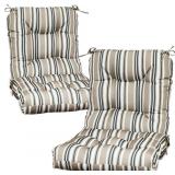 $123 Tufted High Back Chair Cushions