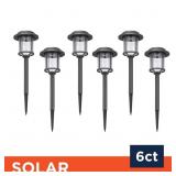 Harbor Breeze 5 -Pack 10 -Lumens Matte Black Solar