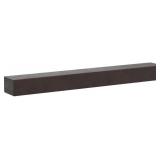 $195 MCS 60-Inch Mantel, Master & Co Espresso Fins