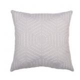 Dorris Embroidered Knot Pillow, 18' X 18'