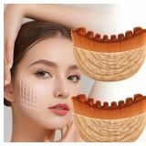 2pcs Lymphatic Contour Face Brush Drainage Massage