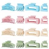 Hair Clips 16 Pcs for Women - Large and Small Matt