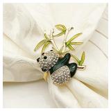 Panda Napkin rings Animal Alloy Napkin
