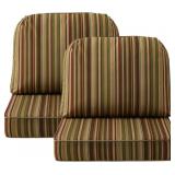 $120 Outdoor Cushions for Patio Furniture Set of 2