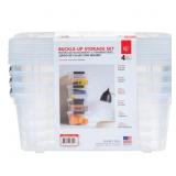 Iris Buck Up Storage Tote Pack of 4