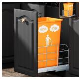 Pull Out Trash Can Under Cabinet with Soft-Close S