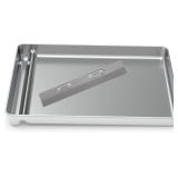 Stainless Steel Reusable Litter Tray Compatible wi