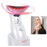 $200 Ms.W Red Light Neck Face Massager, Facial Mas