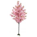 Artificial Cherry Blossom Tree 6FT Pink: Realistic
