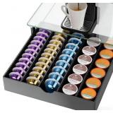 Crystal Tempered Glass Vertuo Pod Holder