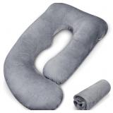 Pregnancy Pillow Cover J-shaped Replacement Pillow