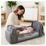 Baby Diaper Bag Backpack Diaper Changing Station B