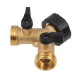 Kobalt Brass 2 -Way Restricted -Flow Water Shut-Of