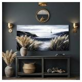 Beach Coastal Sailboat Wall Art