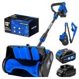 $164 Cordless Snow Shovel, 13 Inch Electric Snow S