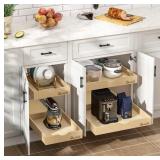 $99 WelFurGeer Soft Close Pull Out Drawers for Cab