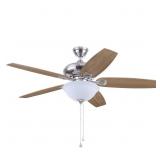 $90 Harbor Breeze Coastal Creek 52-in Brushed Nick