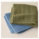 $20 Cotton Knitted Washcloth Set