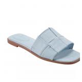 9.5 BandolinoWomen's Vanelli Square Toe Casual Fla