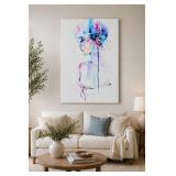 $84 Loss by Agnes Cecile 24x36' Big Canvas Illustr